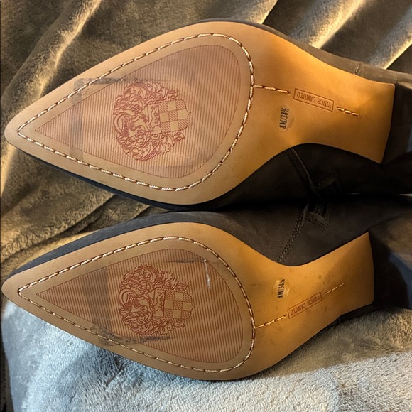 Vince Camuto Charcoal Ankle Booties - Picture 10 of 12